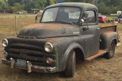 Solid and Cheap: 1953 Dodge Pickup - http://barnfinds.com/solid-and-cheap-1953-dodge-b4-c-pickup/ Dodge Brothers, Jeep Pickup Truck, Dodge Pickup Trucks, Old Dodge Trucks, Ranger Truck, Ford Ranger Truck, Dodge Pickup, Vintage Pickup Trucks, Dodge Vehicles