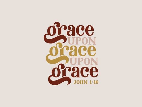 Grace Wallpaper Aesthetic, Grace Upon Grace Wallpaper, Grace Typography, Grace Lettering, Verse Wallpaper Aesthetic, Bible Verse Wallpaper Aesthetic, Grace Wallpaper, Grace Verses, Wallpaper Aesthetic Purple