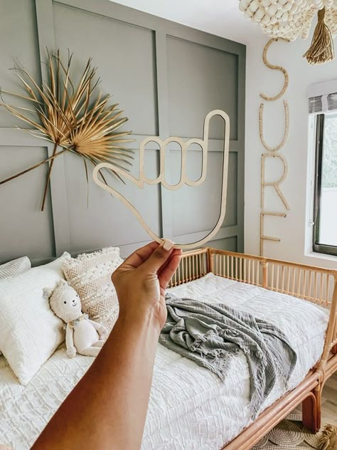 Shaka Hand Sign Surfer Theme Room Beach Kid Room Decor | Etsy Kids Surf Room, Beach Kids Room, Surf Bedroom, Nautical Room Decor, Surfer Room, Surf Room Decor, Deco Surf, Beach Room Decor, Surf Room