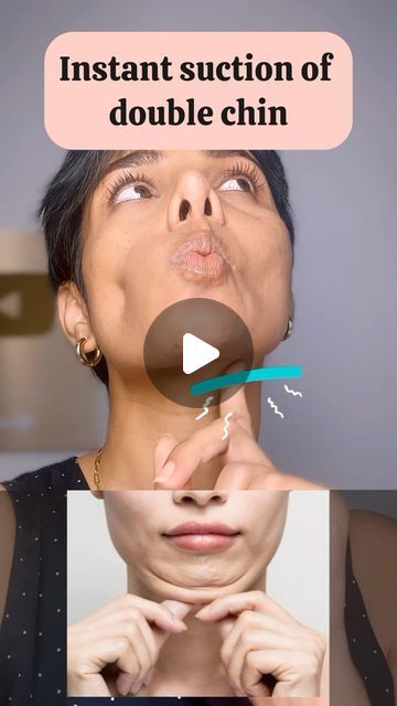 Face Sculpting Exercises, Face Exercises To Slim Face, Exercises For Double Chin, Beginner Exercise, Facial Exercise, Massage Routine, Double Chin Exercises, Saving Face, Face Massage Techniques