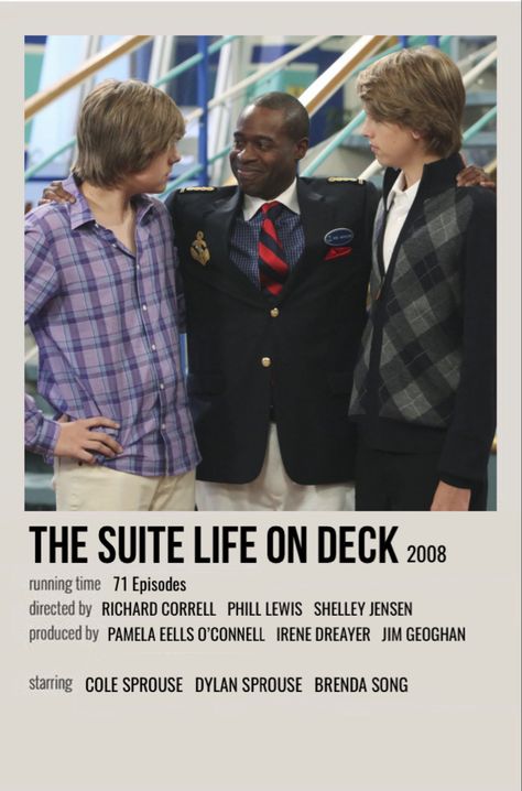 Suite Life On Deck Aesthetic, The Suit Life Of Zack And Cody, Polaroid Posters Tv Shows, Suite Life Of Zack And Cody, Polaroid Poster Shows, Polaroid Movie Poster Wall Bedroom, Suite Life Of Zack And Cody Poster, Minimalist Polaroid Film Posters Tv Shows, The Suite Life On Deck