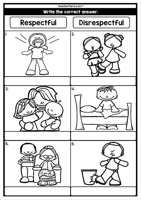 teacherfiera.com: ENGLISH YEAR 1 (JULY 2019) CIVIC EDU :MUTUAL RESPECT- MATERIALS AND EDITABLE LESSON PLAN Manners And Responsibilities Grade 1, Respect And Responsibility Activities, Prek Respect Activities, Preschool Respect Activities, Respect Activities For Kindergarten, Family Values Worksheet, Respect Activities For Preschool, Respect Crafts For Kids, Respect Worksheets For Kids