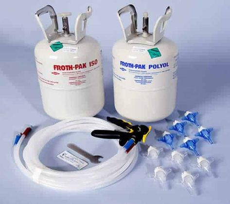 Diy Spray Foam, Diy Spray Foam Insulation, Spray Foam Insulation Kits, Kombi Trailer, Diy Insulation, Spray Insulation, Fiberglass Insulation, Home Insulation, Spray Foam Insulation