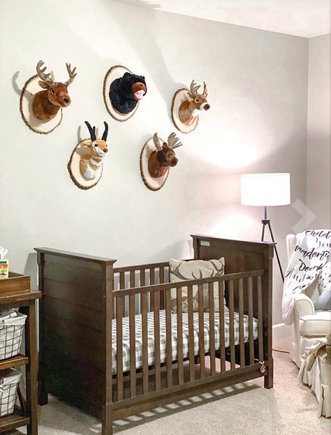 Nursery Room Decor Ideas, Rustic Nursery Room Ideas, Small Nursery Ideas, Country Baby Boy Nursery, Nursery Ideas Neutral, Western Baby Nurseries, Cabin Nursery, Country Baby Rooms, Boy Nursery Ideas