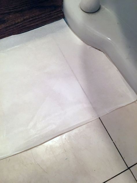 This $50 Temporary Flooring Floats Right Over Rental Bathroom Tile Bathroom Makeover Rental, Rental Bathroom Makeover, Temporary Flooring, Bathroom Inspiration Colors, Rental Bathroom, Floor Makeover, Bathroom Makeovers, Bathroom Decor Ideas Themes, Diy Tile