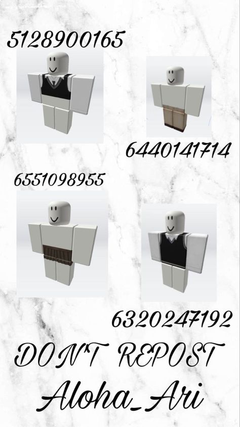 Pin by not haven on ok | Roblox codes, Coding clothes, Roblox roblox Uniform Code Brookhaven, Code Brookhaven Outfit School, Bloxburg Uniform Decals, Bloxburg Grey Outfit Codes, Bloxburg Professional Outfit Codes, Roblox Bloxburg School Outfit Codes, School Clothes Codes Bloxburg, Blocksburg School Outfit Codes, Bloxburg Uniform Outfit Codes