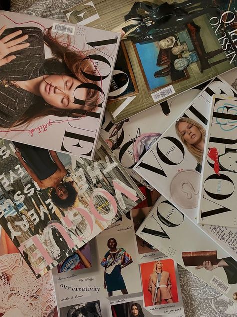 Magazine Covers, Vogue, Magazine, Celebrities