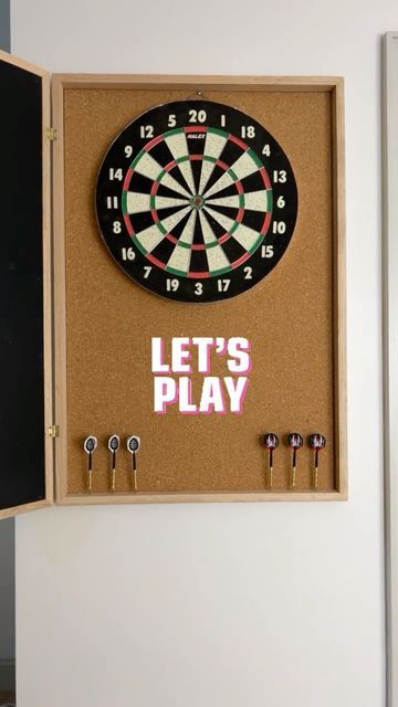 Diy Cork Dart Board, How To Hang A Dart Board, Retail Jokes, Dart Board Wall Ideas, Dart Board Wall, Cork Board Wall, Frat House, Cork Sheet, Farmhouse Vibes