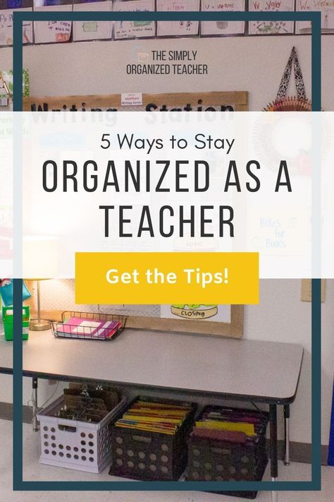 Classroom Paper Organization Teachers, Teacher Weekly Organization, Organizing Classroom Cabinets, Lesson Plan Organization Ideas, Classroom Paperwork Organization, Student Materials Organization, Teacher Paper Organization Ideas, Paper Organization Classroom, Teacher Cabinet Organization