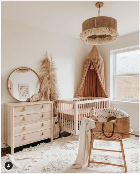 Newborn Room, Nursery Room Design, Baby Room Inspiration, Nursery Room Inspiration, Kids Room Inspiration, Boho Nursery Decor, Baby Room Design, Nursery Baby Room, Baby Bedroom