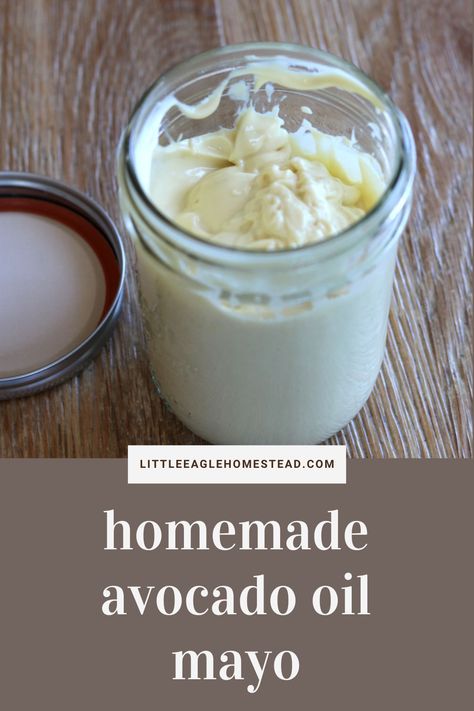 Easy Homemade Avocado Oil Mayo Kos, Homemade Mayonnaise Recipe Avocado Oil, Homemade Olive Oil Mayo, Homemade Mayonaise Avocado Oil Recipe, Homemade Avocado Mayo, Homemade Avocado Oil, Avocado Mayonnaise Recipe, Avocado Oil Recipes, Avocado Mayo Recipe