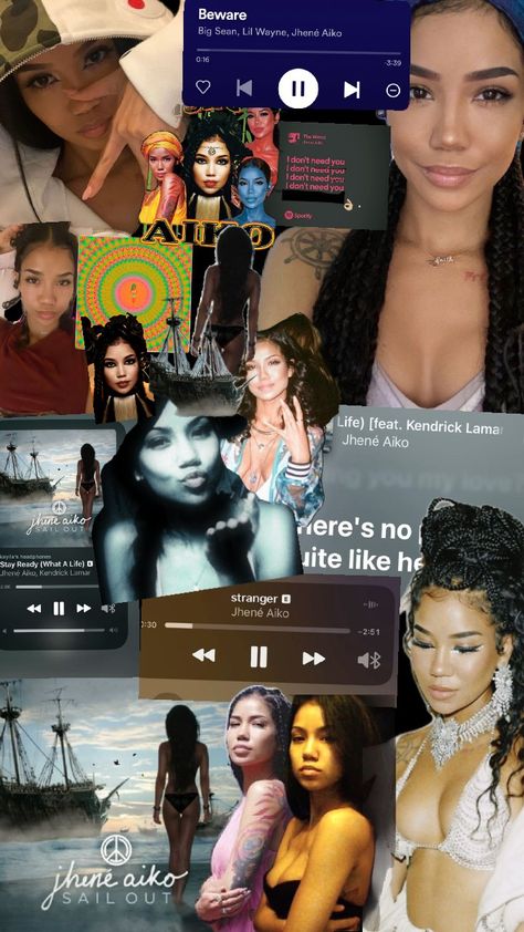 wait cuzs why is this so slay likere Jhene Aiko Homescreen, Jhene Aiko Collage Wallpaper, Jene Aiko, Beware Big Sean, Album Covers Jhene Aiko, Jhene Aiko Wallpaper, Jhene Aiko Album, Teen Wallpaper, Jhené Aiko