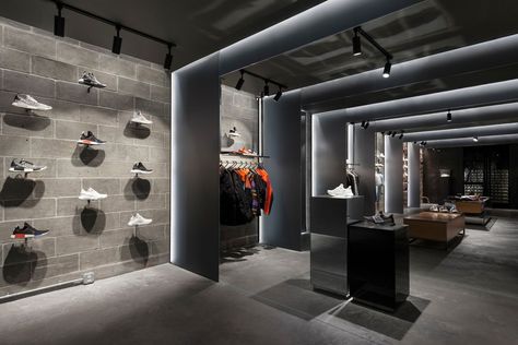 adidas x CNCPTS, The Sanctuary by Sid Lee Bochum Germany, Michael Meyer, Shoe Store Design, Gym Design Interior, Retail Architecture, Germany Fashion, Clothing Store Interior, Adidas Store, Retail Interior Design