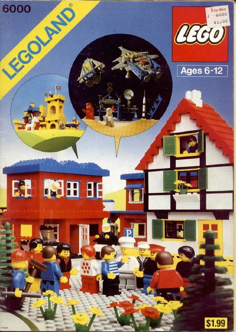 Lego town building ideas! Lego Van, Lego Books, Lego Land, Robot Cartoon, Lego System, Lego Spaceship, Vintage Lego, Classic Lego, 80s Nostalgia