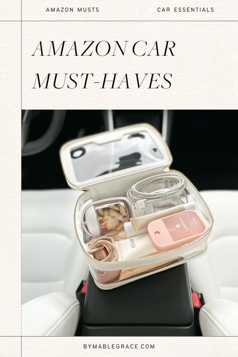 Amazon Car Must-Haves Organisation, Amazon Car Must Haves, Car Trip Essentials, Car Must Haves, Smart Car Accessories, Suv Accessories, Must Have Car Accessories, Car Life Hacks, Car Trip