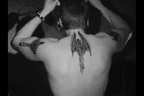 Zak B back tattoo Zack Bagans, Paranormal Things, Zac Bagans, Ghost Adventures Funny, Ghost Adventures Zak Bagans, Zak Bagans, Ghost Adventures, Paranormal Investigation, Ghost Hunters