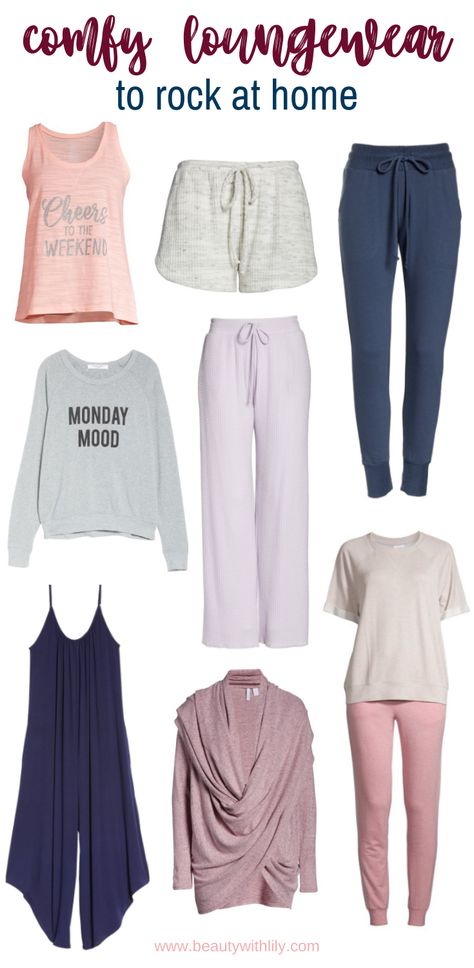 Cozy Loungewear // Comfy Loungewear // Athleisure Looks // Casual Clothes to Wear at Home // Things To Do At Home // Casual Style // Spring Fashion // Summer Fashion // Fall Fashion // Winter Fashion | Beauty With Lily #comfyclothes #casualfashion #loungewear Clothes To Wear At Home, Loungewear Comfy, Postpartum Essentials, Athleisure Looks, Home Things, Things To Do At Home, Curvy Style, Spring Fashion Casual, Smart Ideas