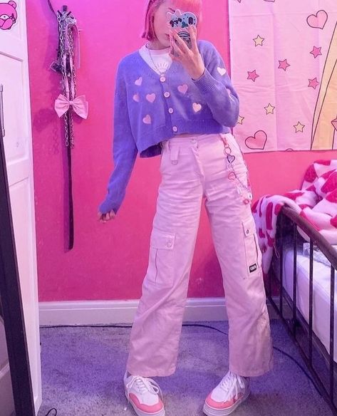 Soft Kidcore Clothes, Blue And Yellow Outfit Ideas, Pink Barbie Outfits, Lovecore Aesthetic Outfit, Barbie Outfits Aesthetic, Lovecore Outfits, Blue And Yellow Outfit, Yellow Outfit Ideas, Outfits Aesthetic Summer