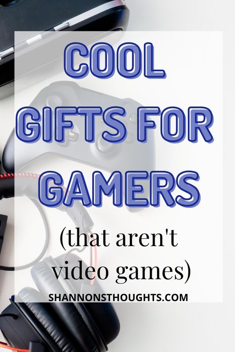 Looking for some cool gifts for video game lovers? Well here are some of the best gifts for gamers that aren't video games. #gamergifts #videogames #christmas2020 Computer Gifts For Boyfriend, Gamer Gift Basket For Men, Gamer Husband Gifts, Gamer Present Ideas, Christmas Gifts For Gamer Boyfriend, Gifts For Computer Guys, Gamer Christmas Gifts, Gifts For Nerdy Guys, Gamer Bf Gifts