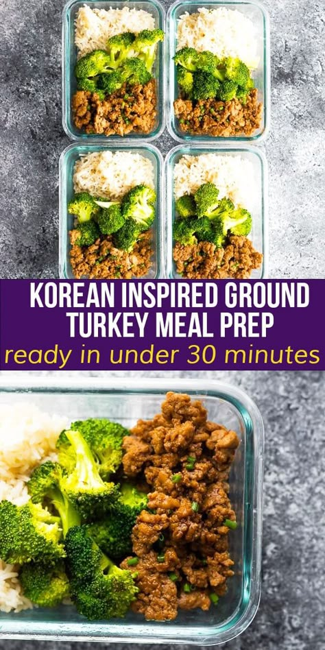 Meal Blueprint, Mealprep Freezer, Turkey Meal Prep, Ground Turkey Meal Prep, Turkey Lunch, Healthy Lunch Meal Prep, Prep Bowls, Dinner Meal Prep, Lunch Bowl