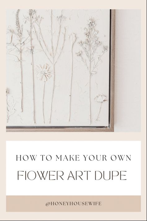 Spackle Diy Art, Dried Flower Canvas Art, Drywall Art Diy, Diy Plaster Art Canvas Flower, Diy Textured Wall Art Flowers, Diy Wall Putty Art, Plaster Wall Art Diy Paint Techniques, Spackling Paste Art Diy, Diy Drywall Art