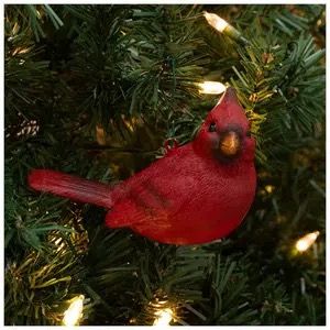 Christmas Ornaments | Ornament Sets & Tree Decor | Hobby Lobby Cardinal Memorial Ornament, Bird Christmas Tree Theme, Cardinal Christmas Tree Ideas, Cardinal Christmas Tree, Hobby Lobby Christmas Ornaments, Wings Folded, Cardinal Christmas, Cardinal Ornaments, Hobby Lobby Christmas