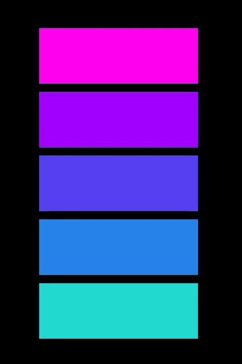 Neon Color Palette, Neon Colour Palette, Vaporwave Wallpaper, Cool Color Palette, Purple Color Palettes, Color Palette Challenge, Neon Printing, Summer Color Palette, Color Palette Bright