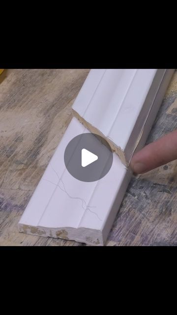 TheFixer on Instagram: "How to cut trim with minimal tools. #homerepair #trim #carpentry #thefixer #homerepair" How To Cut Trim Angles, Farmhouse Style Trim, Trim Carpentry, Wood Trim, Home Repair, Household Hacks, Simple Tricks, Carpentry, Home Remodeling