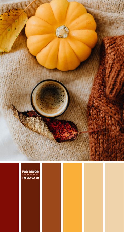 Color inspiration images Archives 2 - Fab Mood | Wedding Colours, Wedding Themes, Wedding colour palettes Brown Mustard Color Palette, Red Brown Palette, Cozy Palette Color, Yellow And Brown Palette, Yellow Brown Palette, Ocre Color Palette, Mustard Colour Palette, Yellow Brown Color Palette, Color Schemes Brown