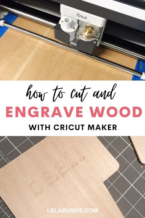 how to engrave wood with Cricut Maker Engrave Wood With Cricut Maker, Chipboard Cricut Projects, Basswood Projects Cricut Maker, Basswood Cricut Projects, Cricut Basswood Projects, Basswood Cricut, Wooden Cricut Projects, Cricut Maker 3 Projects Beginner, Cricut Basswood