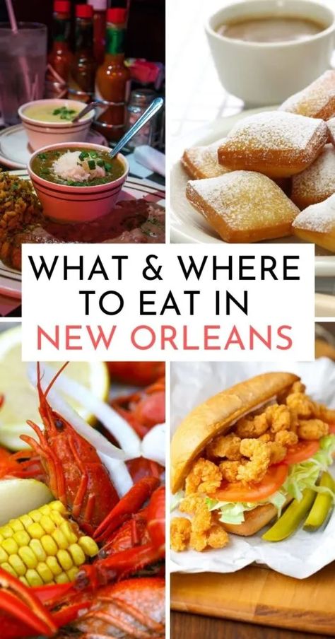 What to Eat in New Orleans: 25 Food & Drink Classics - Eternal Arrival Romantic New Orleans, New Orleans Travel Guide, New Orleans Vacation, Louisiana Travel, New Orleans Travel, All I Ever Wanted, New Orleans Louisiana, Future Travel, Food Tours