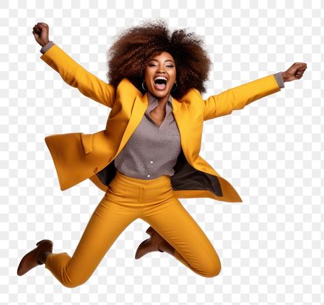 Happy People Pictures, Happy Black Woman, Content Pictures, Nigerian Independence, Woman Jumping, Stock Photos People, Happy Lady, Cool Backgrounds For Iphone, Png Pictures