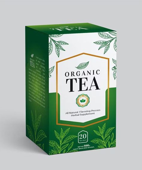 Tea Box Packaging Design AI, EPS Tea Package Ideas, Outer Box Packaging Design, Tea Bag Box Design, Herb Packaging Design, Tea Powder Packaging Design, Herbal Tea Packaging Ideas, Tea Design Package, Tea Packaging Design Boxes, Green Tea Packaging Design