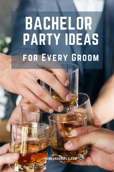 Bachelor Party Activities, Bachelor Party Planning, Bachelor Party Ideas, Party Planning Guide, Bride Friend, Bachelorette Bachelor Party, Manly Decor, Types Of Guys, Thrill Seeker