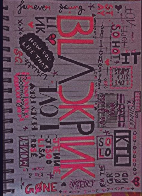 #BLINK Blackpink Doodle Art, Blackpink Doodle, Nicky Larson, Blink Book, Girl's Swag, Bullet Journal Diy, Best Poses For Pictures, Bullet Journal Ideas Pages, Draw Your