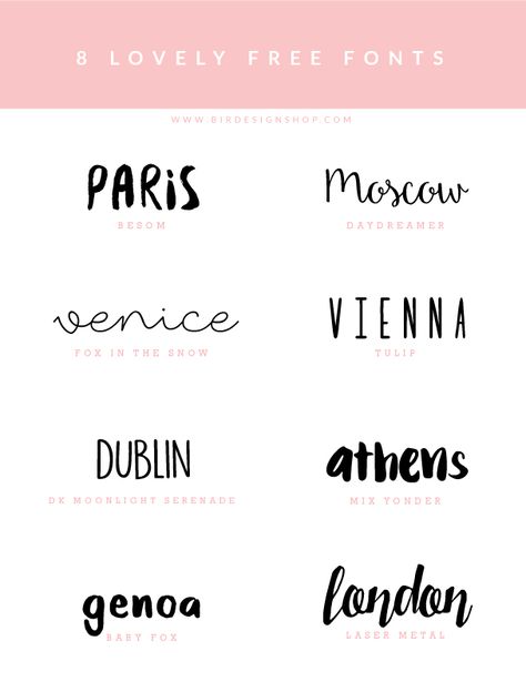 Fonts inspiration - download free | Photoshop templates for photographers by Birdesign Blog Fonts, Fonts Inspiration, Alfabet Font, Photoshop Templates Free, Font Packs, Aesthetic Fonts, Font Inspiration, Cricut Fonts, Beautiful Fonts