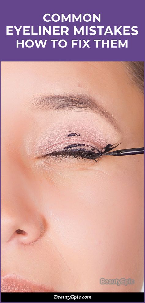 How To Apply Eyeliner To Top Lid, Top Lid Eyeliner How To Do, How To Apply Eyeliner To Bottom Lid, How To Apply Cat Eye Eyeliner, How To Apply Perfect Eyeliner, Applying Liquid Eyeliner, Eyeliner Application Tips, How To Put On Liquid Eyeliner, How To Apply Liquid Eyeliner