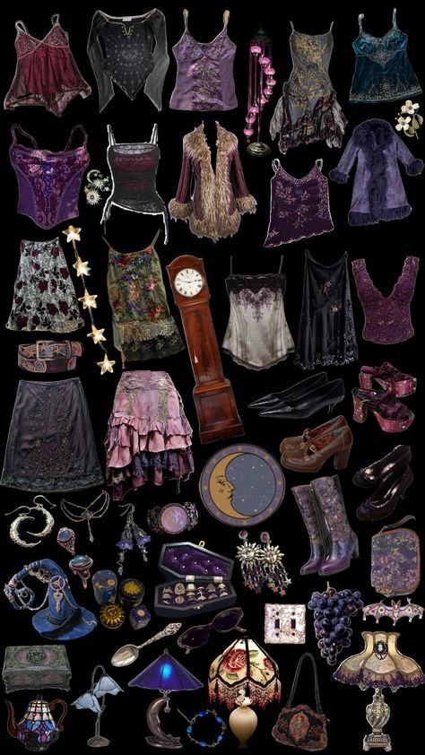 Belinda Core Aesthetic, Cute Whimsigoth Outfits, Witchy Outfit Inspiration, Colorful Whimsical Outfits, Whimsigoth Halloween Costume, Autumn Whimsigoth Outfits, Whimsy Goth Clothes, Whimsigoth Outfit Ideas, Whimsy Goth Fashion