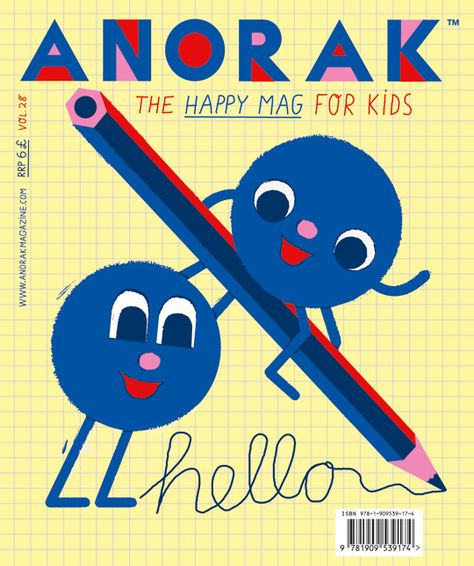 Kids Magazine Design, Anorak Magazine, Ayala Museum, Teaching Illustration, Toy Logo, Brad Holland, Graphic Design Practice, Charity Branding, Editorial Design Magazine