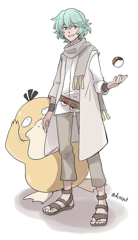 Pokemon Trainer Outfits, Pokemon Stories, Pokemon Gym Leaders, Gijinka Pokemon, Pokemon Rpg, Pokemon Game Characters, Poke Ball, Oc Pokemon, Pokemon Oc