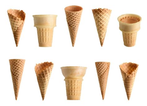 Ice Cream Names, Types Of Ice, Types Of Ice Cream, Cone Ice Cream, Miniature Ice Cream, Cake In A Cone, Ice Cream Menu, Sugar Cones, Ice Cream Brands