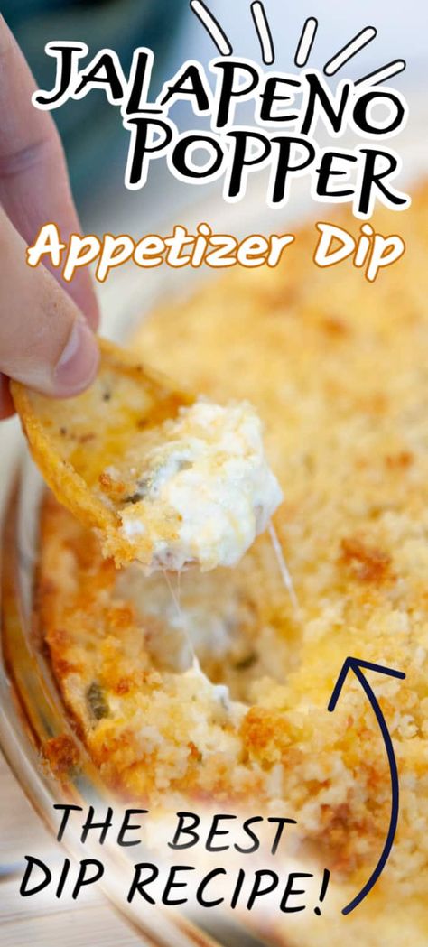 Favourite Appetizer, Popper Dip Recipe, Warm Dip Recipes, Jalapeno Popper Dip Recipe, Rv Cooking, Best Dip Recipes, Dips Recipes, Awesome Appetizers, Jalapeno Popper Dip