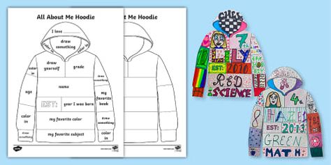 Prep-free All About Me Shoe Activity for Kids | Twinkl USA All About Me Hoodie, About Me Preschool Activities, All About Me Preschool Activities, All About Me Printable, Maths Area, Math Apps, All About Me Preschool, Self Help Skills, Test Plan