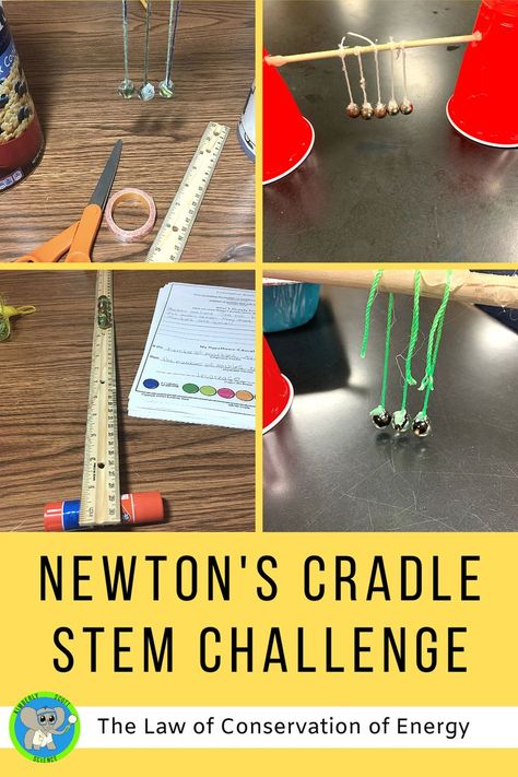 Pictures of marbles in newton's cradles Newtons Laws Of Motion Activities Middle School, Newtons 1st Law Of Motion Activities, Newtons Second Law Of Motion Experiment, Newton Laws Of Motion Projects, Force And Motion Experiments, Force And Motion Activities, 3rd Grade Science Experiments, Newtons Cradle, Kimberly Scott