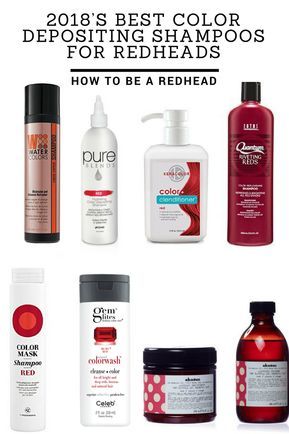 2018’s Best Color Depositing Shampoos for Redheads | How to be a Redhead Redheads, Red Hair, Color Depositing Shampoo, Best Color, Shampoos, Hair Products, Dish Soap Bottle, Red Color, Cleaning Supplies