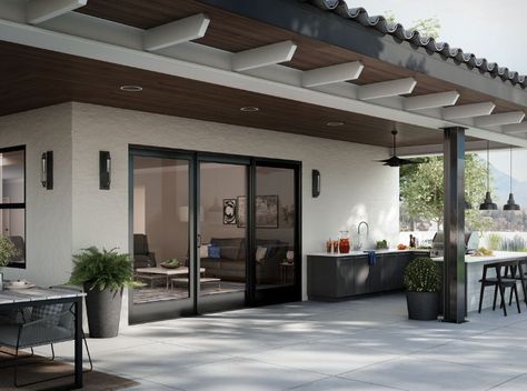 5 of the Best Patio Doors for 2020 | Milgard Blog | Milgard Best Sliding Glass Doors, Aluminium Patio Doors, Wooden Patio Doors, Exterior Patio Doors, Modern Patio Doors, Replacement Patio Doors, Hinged Patio Doors, Patio Door Blinds, Sliding Doors Exterior