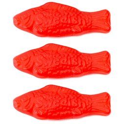 Red Swedish Fish Candy: 5LB Bag