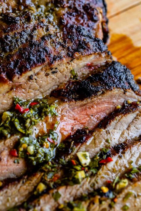 Flank Steak Recipes Oven, Flank Steak Oven, Cook Flank Steak, Broil Flank Steak, Steak Grilled, Steak In Oven, Beef Flank Steak, Beef Flank, The Food Charlatan