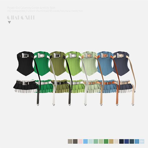 Sims 4 Cc Mini Skirt Y2k, Sims 4 Snapback Cc, Sims 4 Belt Accessory Cc, Charonlee Sims 4, Sims 4 Micro Skirt, Sims4 Cc Corset, Sims 4 Cc Micro Skirt, Sims 4 Thong Accessory, Balenciaga Sims 4 Cc