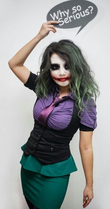 Tomato Costume, Female Joker Costume, Female Joker, Joker Halloween, Comic Con Costumes, Chicken Costumes, Joker Costume, Easy Diy Costumes, Villain Costumes